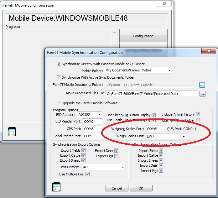 Mobile Settings