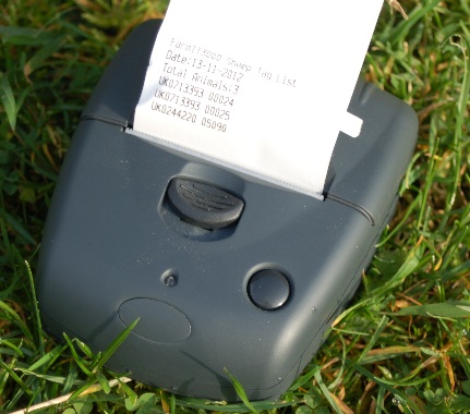 ABLE Sytems AP1300 Printer with bluetooth